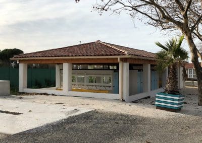 Construction d’un sanitaire au Camping Bottai à Port de Bouc