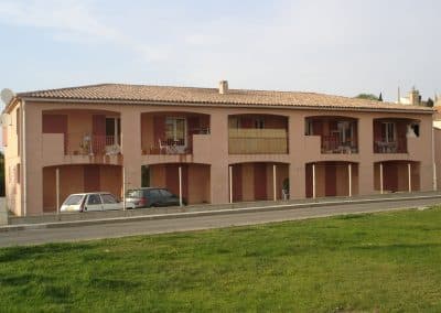 Agrandissement et réhabilitation d’un immeuble de 8 appartements à FOS SUR MER